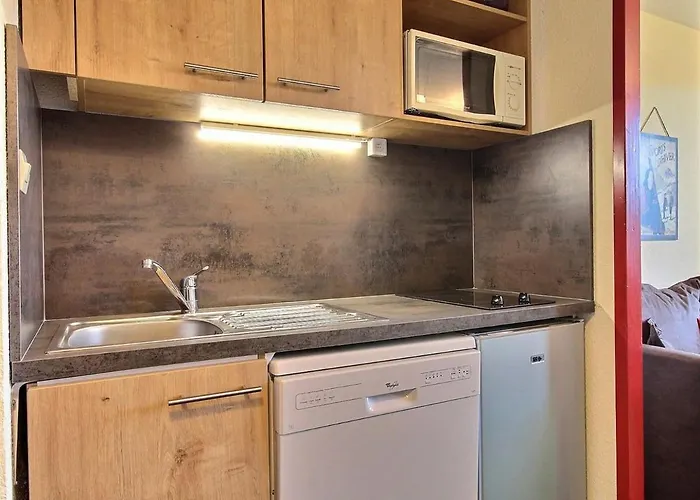 Rez-de-pistes Accessible Handicapes, 4 Personnes - Fr-1-455-24 아파트 라 플라뉴